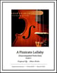 A Pizzicato Lullaby Unaccompanied Violin cover